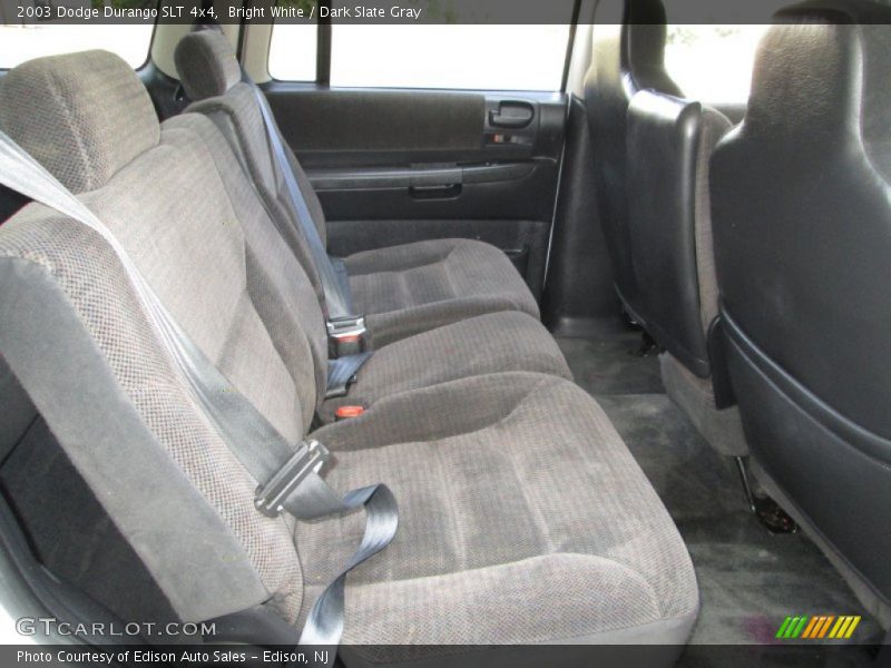 Bright White / Dark Slate Gray 2003 Dodge Durango SLT 4x4