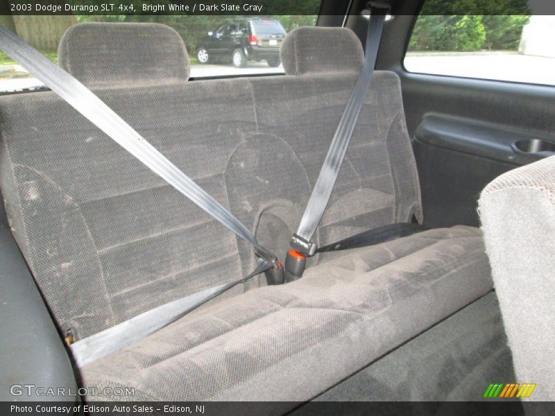 Bright White / Dark Slate Gray 2003 Dodge Durango SLT 4x4