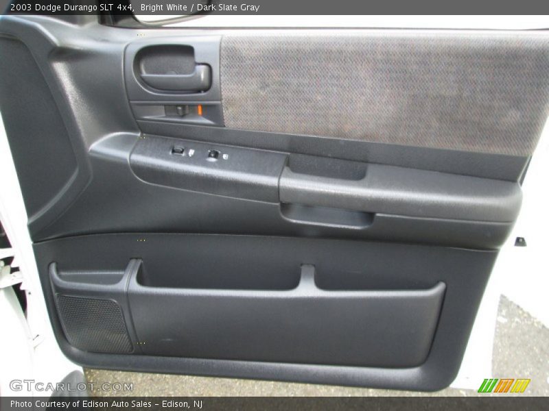 Bright White / Dark Slate Gray 2003 Dodge Durango SLT 4x4