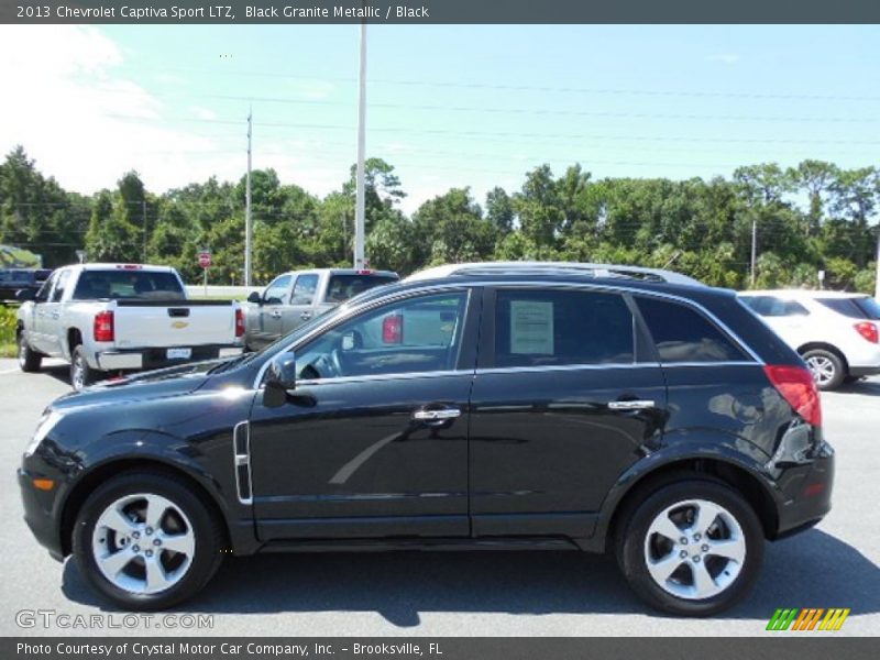 Black Granite Metallic / Black 2013 Chevrolet Captiva Sport LTZ