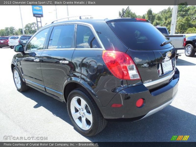 Black Granite Metallic / Black 2013 Chevrolet Captiva Sport LTZ