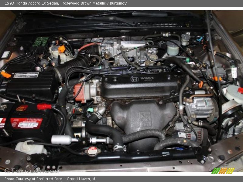  1993 Accord EX Sedan Engine - 2.2 Liter SOHC 16-Valve 4 Cylinder