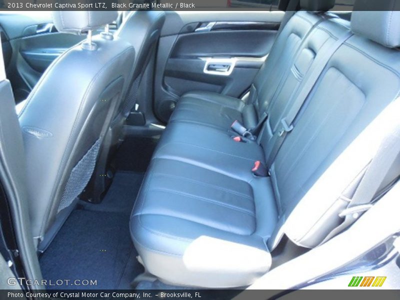 Rear Seat of 2013 Captiva Sport LTZ