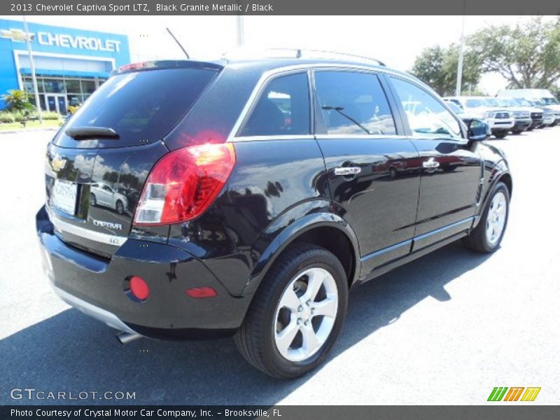 Black Granite Metallic / Black 2013 Chevrolet Captiva Sport LTZ