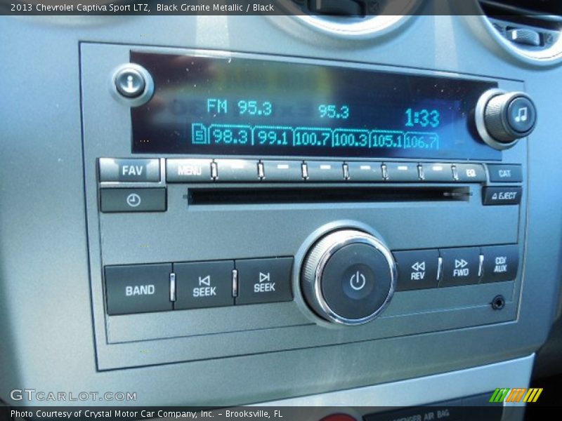 Audio System of 2013 Captiva Sport LTZ