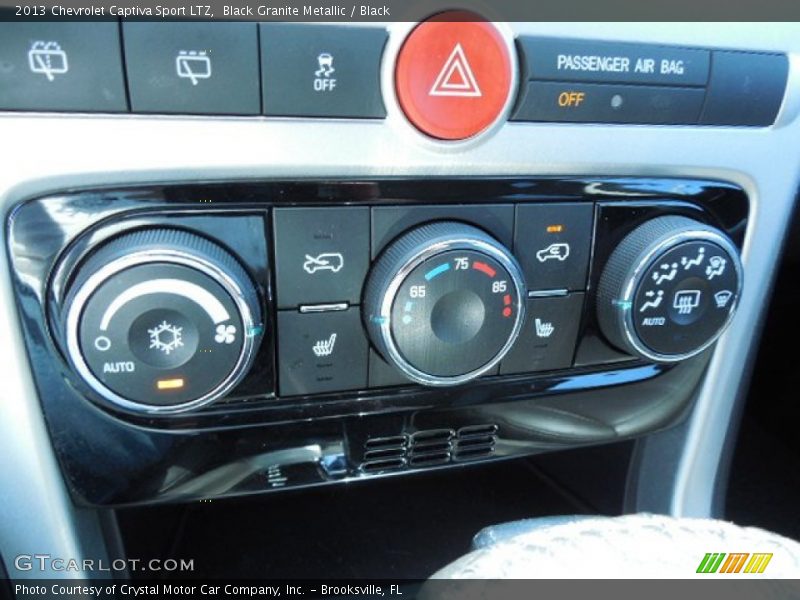 Controls of 2013 Captiva Sport LTZ