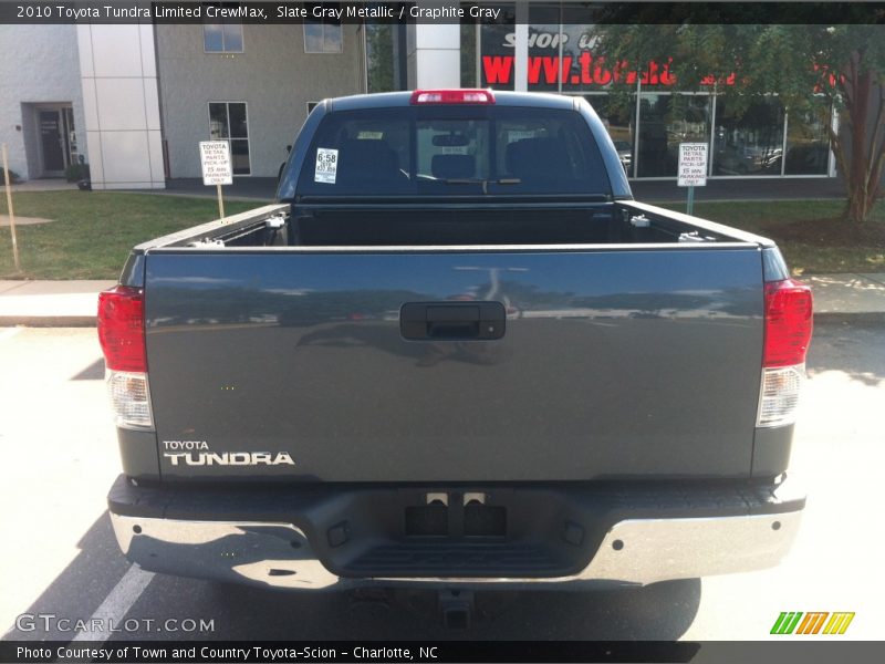 Slate Gray Metallic / Graphite Gray 2010 Toyota Tundra Limited CrewMax