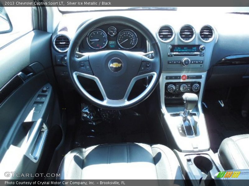 Silver Ice Metallic / Black 2013 Chevrolet Captiva Sport LT