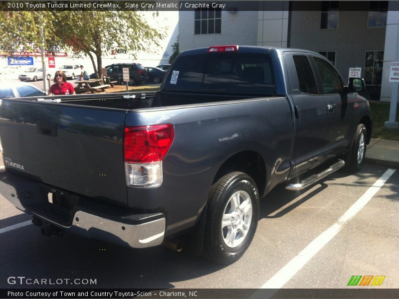 Slate Gray Metallic / Graphite Gray 2010 Toyota Tundra Limited CrewMax