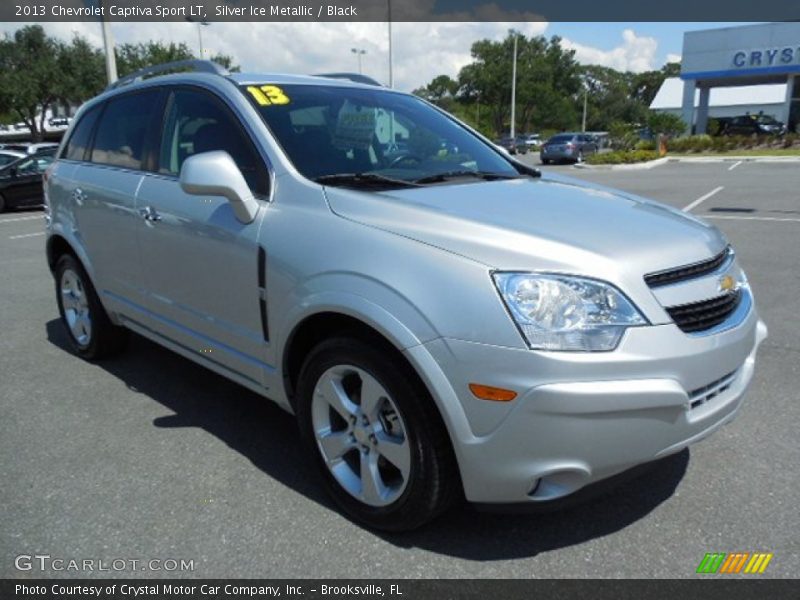 Silver Ice Metallic / Black 2013 Chevrolet Captiva Sport LT