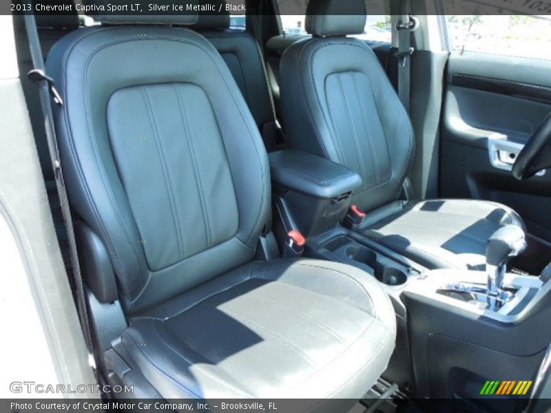 Front Seat of 2013 Captiva Sport LT