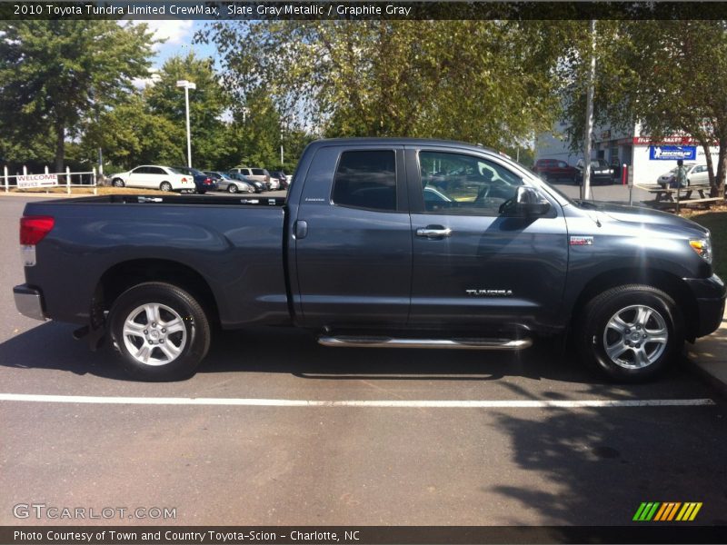 Slate Gray Metallic / Graphite Gray 2010 Toyota Tundra Limited CrewMax