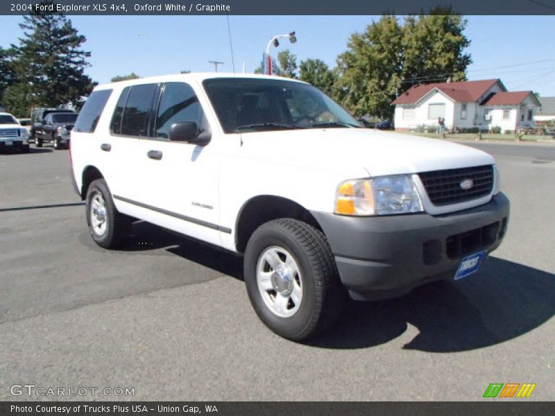 Oxford White / Graphite 2004 Ford Explorer XLS 4x4