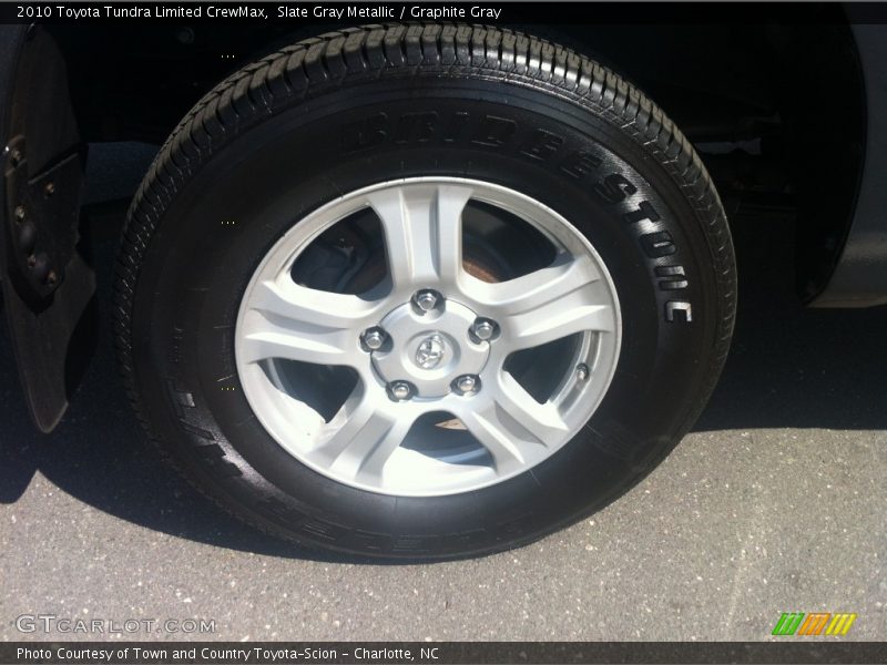 Slate Gray Metallic / Graphite Gray 2010 Toyota Tundra Limited CrewMax