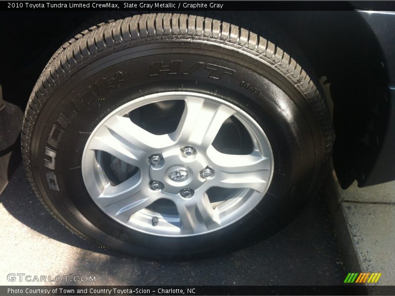 Slate Gray Metallic / Graphite Gray 2010 Toyota Tundra Limited CrewMax