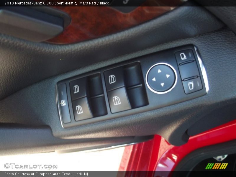 Mars Red / Black 2010 Mercedes-Benz C 300 Sport 4Matic