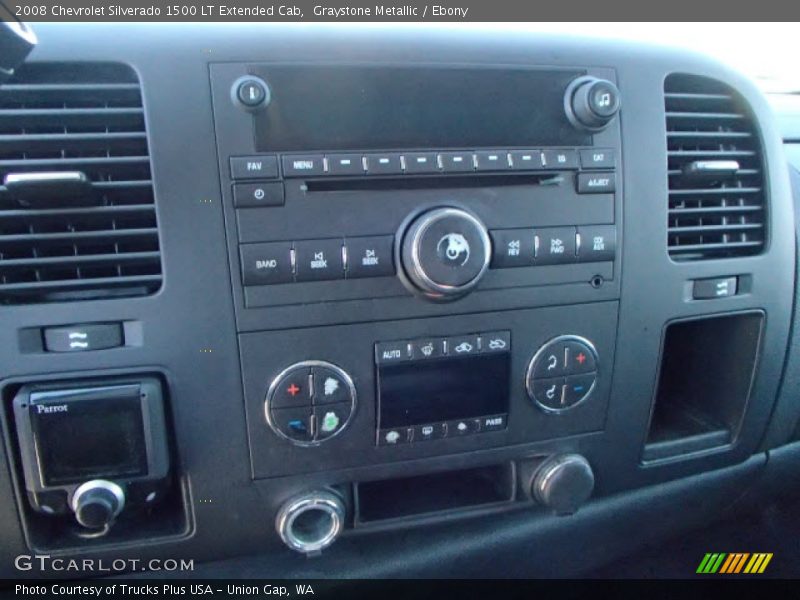 Graystone Metallic / Ebony 2008 Chevrolet Silverado 1500 LT Extended Cab