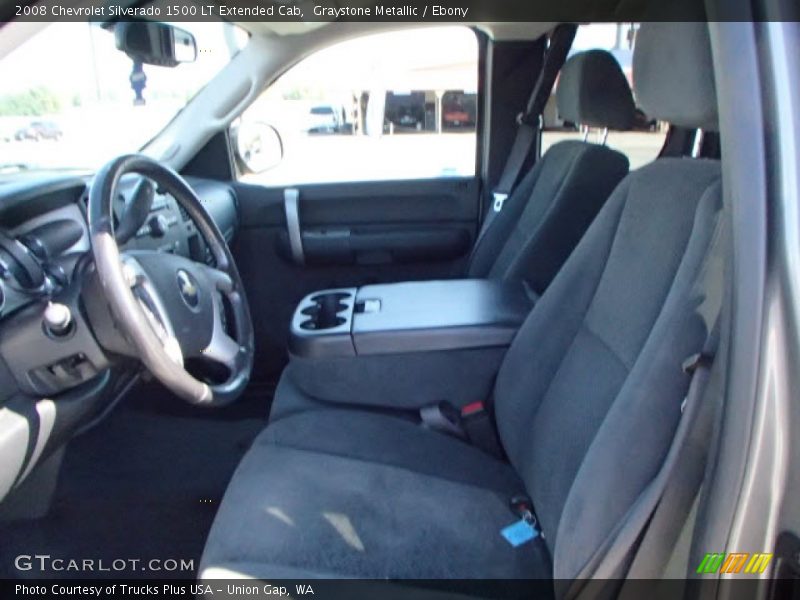 Graystone Metallic / Ebony 2008 Chevrolet Silverado 1500 LT Extended Cab