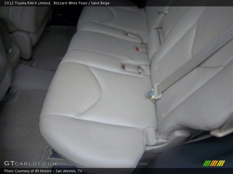 Blizzard White Pearl / Sand Beige 2012 Toyota RAV4 Limited