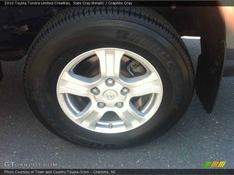Slate Gray Metallic / Graphite Gray 2010 Toyota Tundra Limited CrewMax