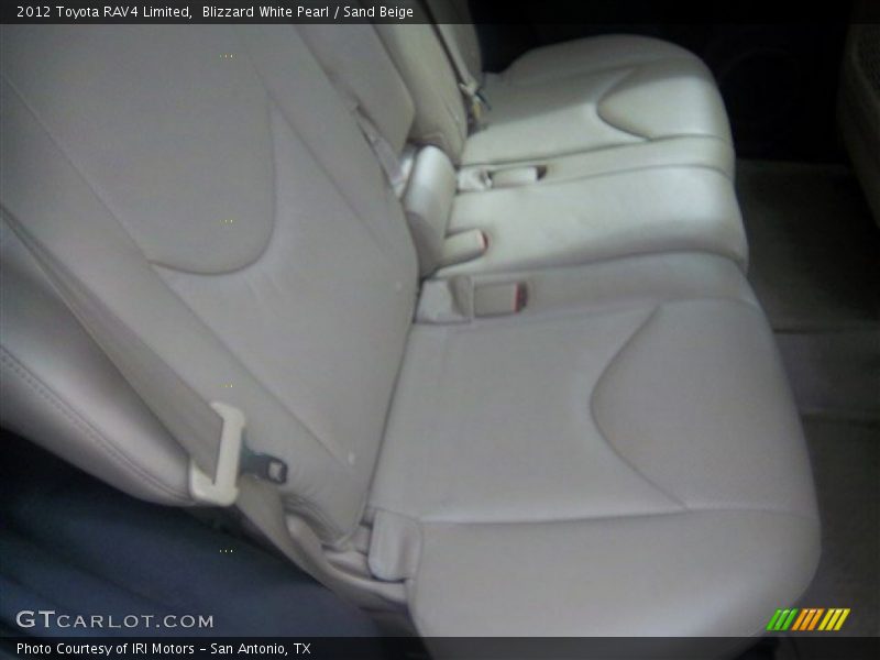 Blizzard White Pearl / Sand Beige 2012 Toyota RAV4 Limited
