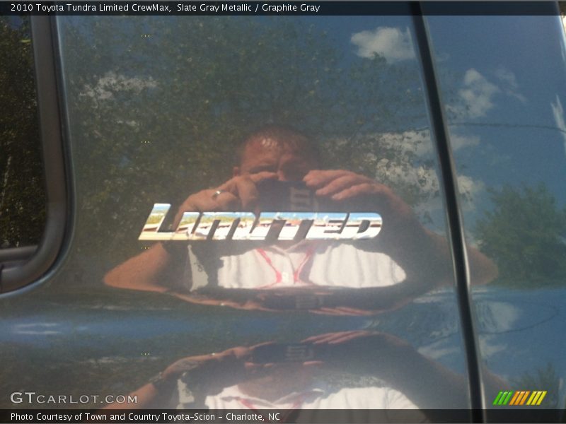 Slate Gray Metallic / Graphite Gray 2010 Toyota Tundra Limited CrewMax