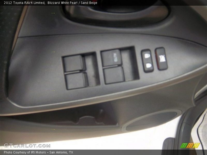 Blizzard White Pearl / Sand Beige 2012 Toyota RAV4 Limited