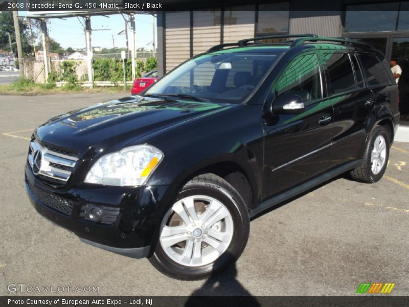 Black / Black 2008 Mercedes-Benz GL 450 4Matic