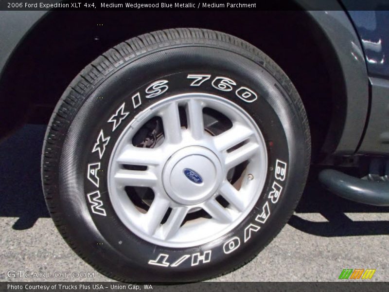 Medium Wedgewood Blue Metallic / Medium Parchment 2006 Ford Expedition XLT 4x4
