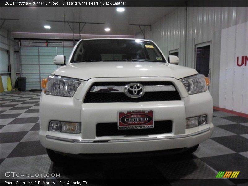 Blizzard White Pearl / Black Leather 2011 Toyota 4Runner Limited