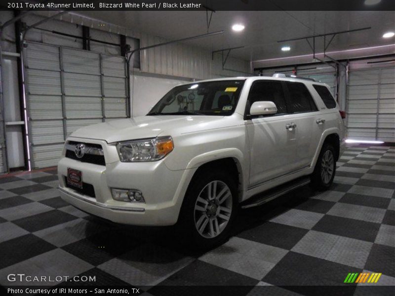 Blizzard White Pearl / Black Leather 2011 Toyota 4Runner Limited