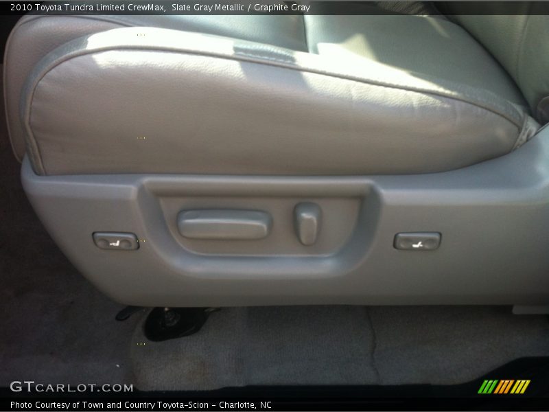 Slate Gray Metallic / Graphite Gray 2010 Toyota Tundra Limited CrewMax