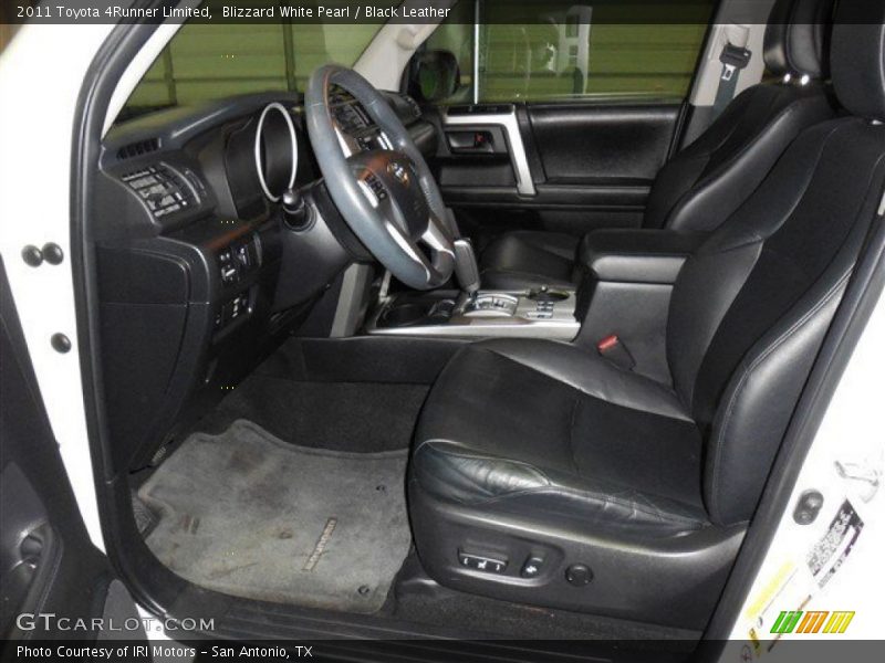 Blizzard White Pearl / Black Leather 2011 Toyota 4Runner Limited