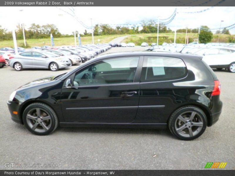 Black / Anthracite 2009 Volkswagen Rabbit 2 Door