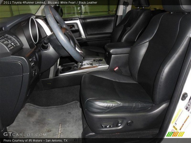 Blizzard White Pearl / Black Leather 2011 Toyota 4Runner Limited