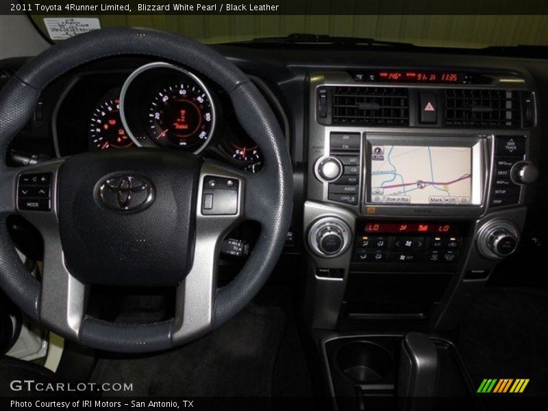 Blizzard White Pearl / Black Leather 2011 Toyota 4Runner Limited