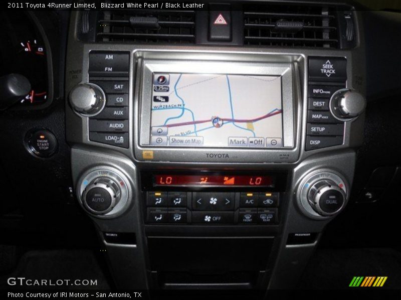 Blizzard White Pearl / Black Leather 2011 Toyota 4Runner Limited