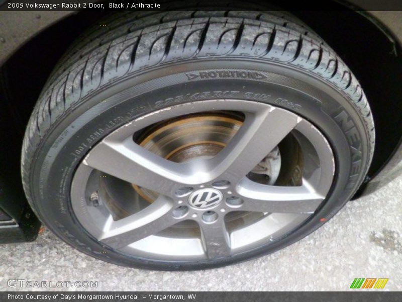 Black / Anthracite 2009 Volkswagen Rabbit 2 Door