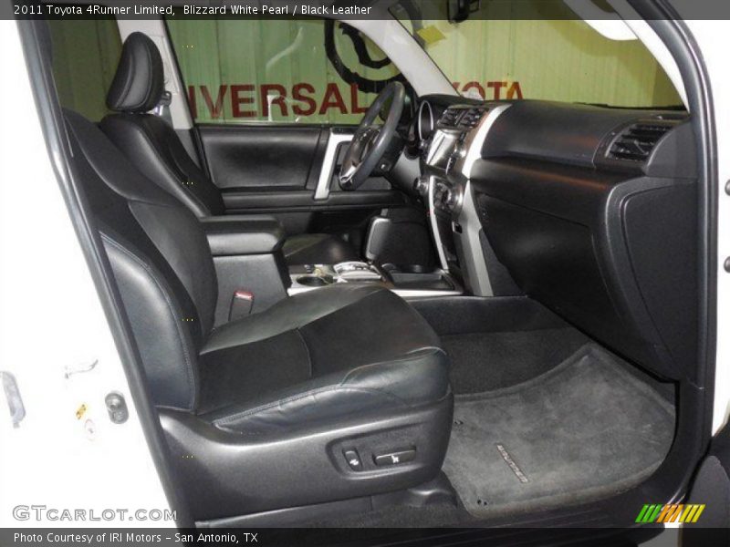 Blizzard White Pearl / Black Leather 2011 Toyota 4Runner Limited