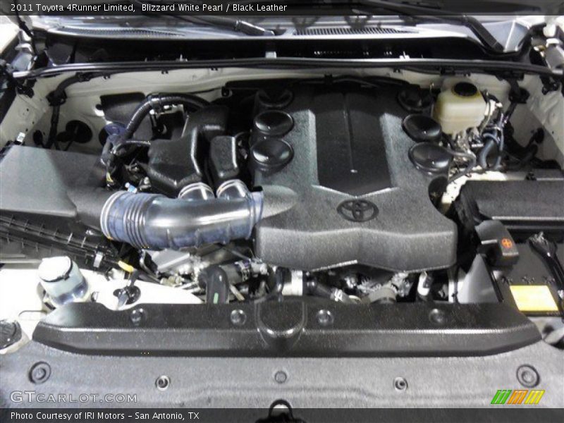 Blizzard White Pearl / Black Leather 2011 Toyota 4Runner Limited