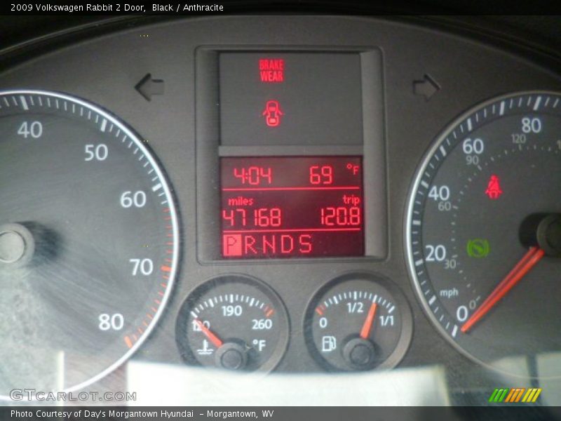 Black / Anthracite 2009 Volkswagen Rabbit 2 Door