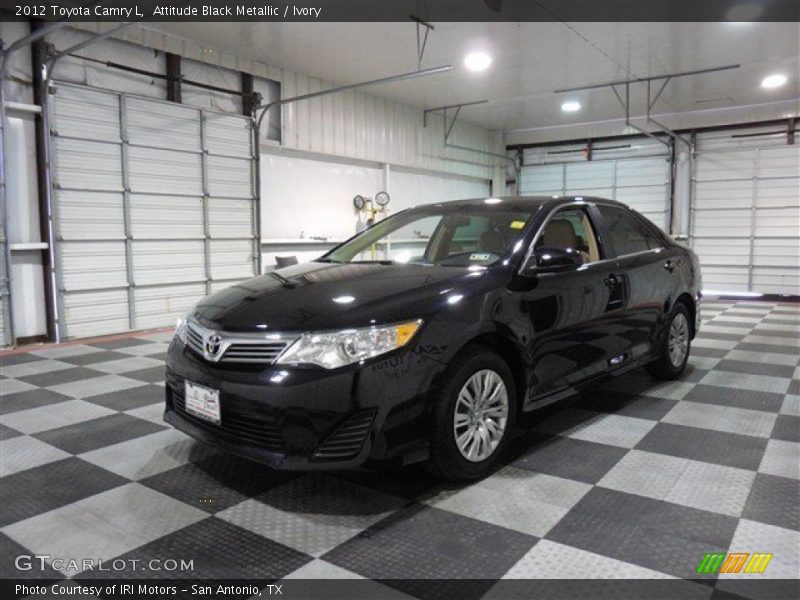 Attitude Black Metallic / Ivory 2012 Toyota Camry L