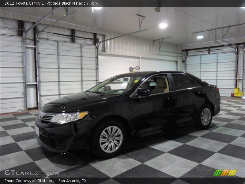 Attitude Black Metallic / Ivory 2012 Toyota Camry L