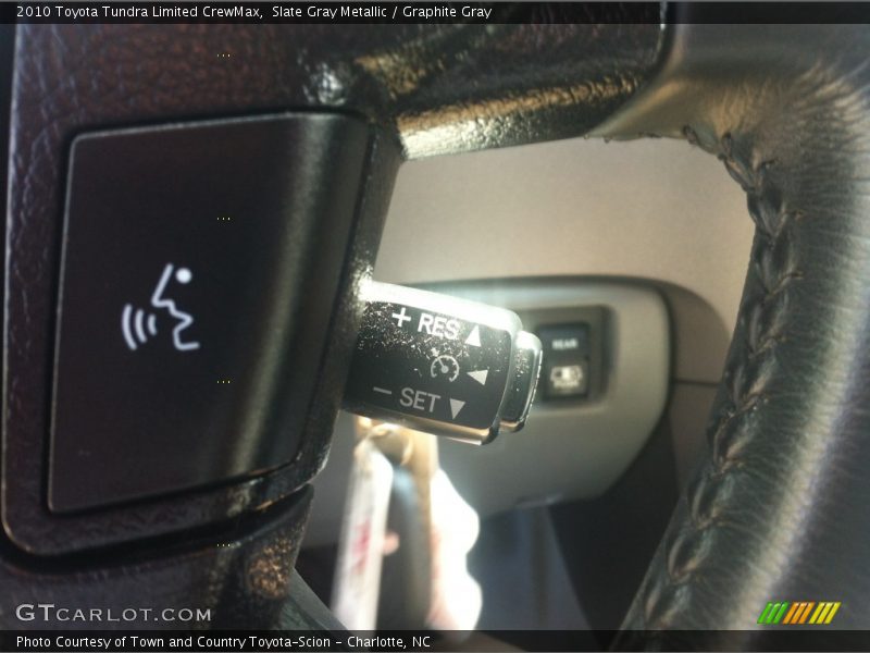 Slate Gray Metallic / Graphite Gray 2010 Toyota Tundra Limited CrewMax