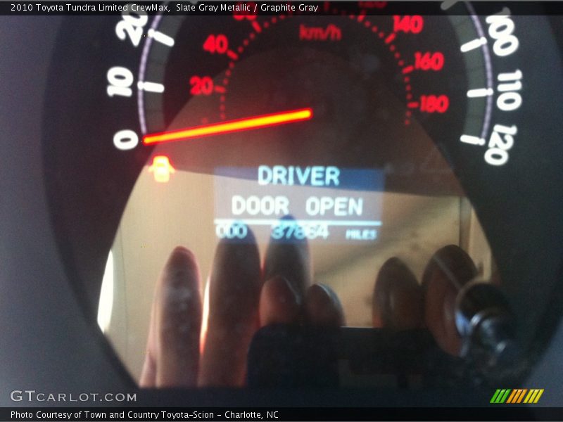 Slate Gray Metallic / Graphite Gray 2010 Toyota Tundra Limited CrewMax