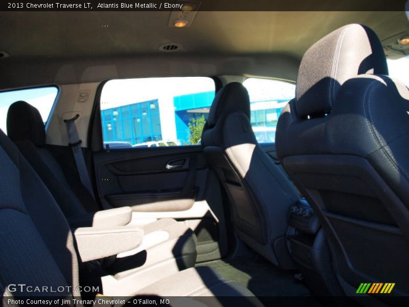 Atlantis Blue Metallic / Ebony 2013 Chevrolet Traverse LT
