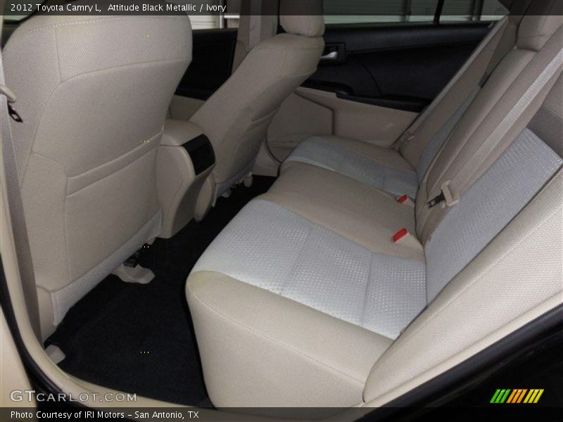 Attitude Black Metallic / Ivory 2012 Toyota Camry L