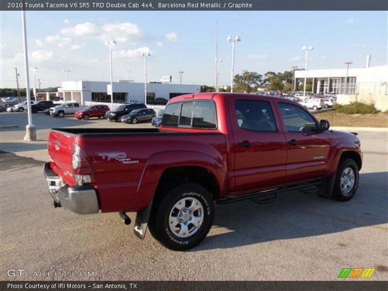 Barcelona Red Metallic / Graphite 2010 Toyota Tacoma V6 SR5 TRD Double Cab 4x4