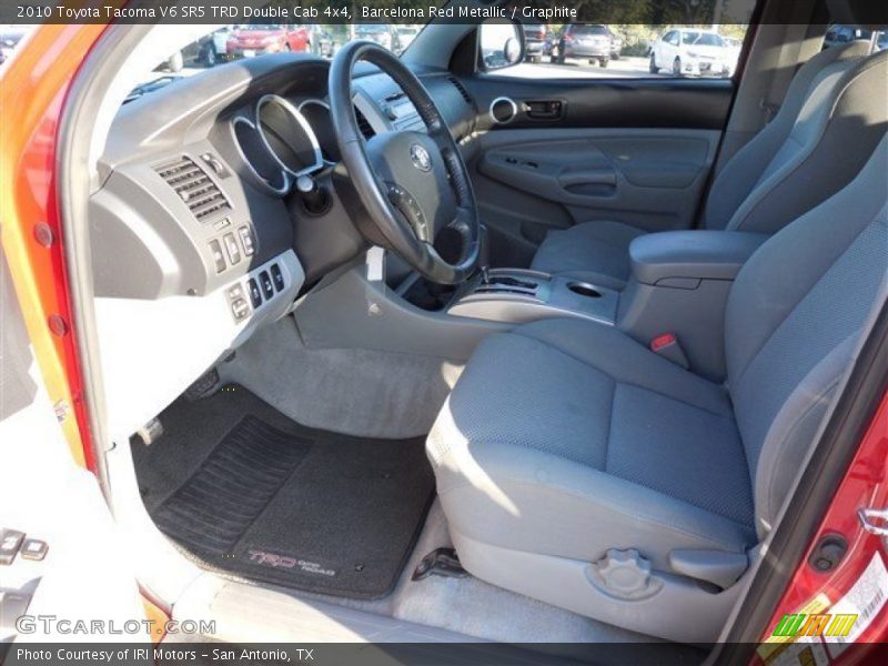 Barcelona Red Metallic / Graphite 2010 Toyota Tacoma V6 SR5 TRD Double Cab 4x4