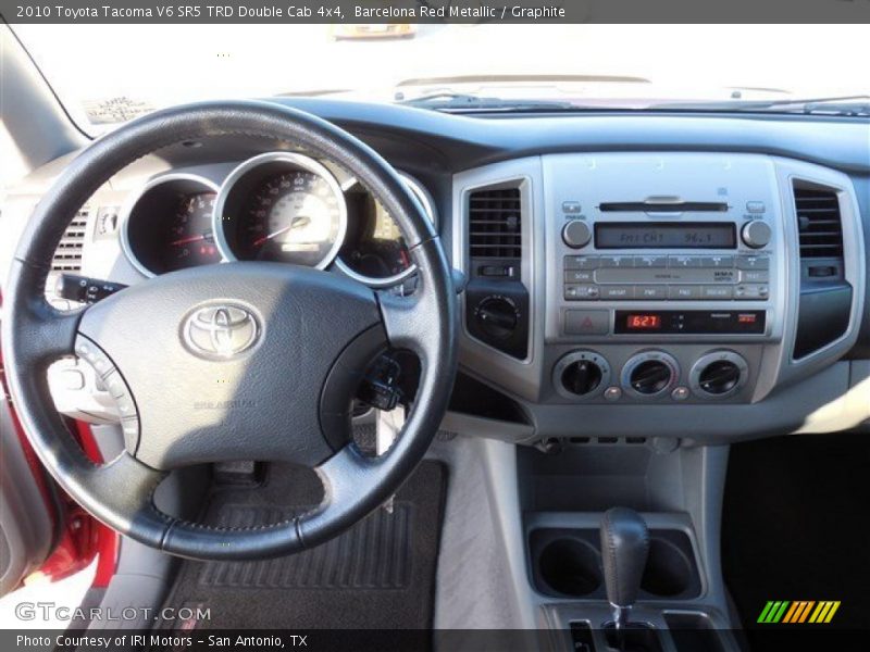 Barcelona Red Metallic / Graphite 2010 Toyota Tacoma V6 SR5 TRD Double Cab 4x4